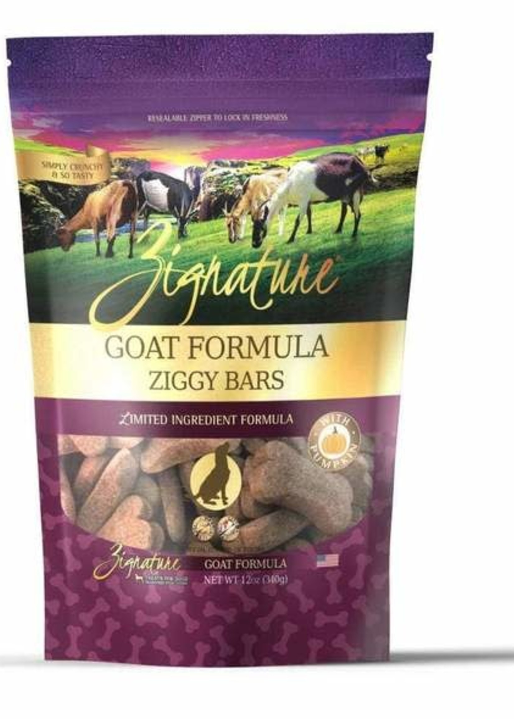 Zignature Zignature Goat Formula Biscuit Treats for Dogs 