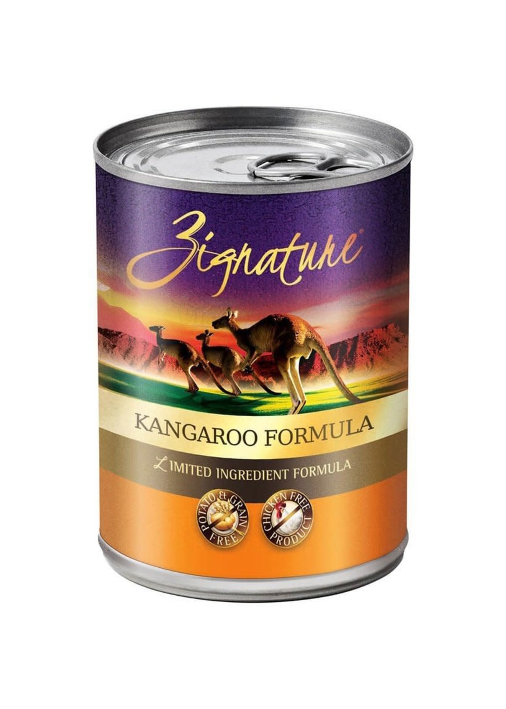 Zignature Zignature Kangaroo Formula Dog Food Wet 13oz