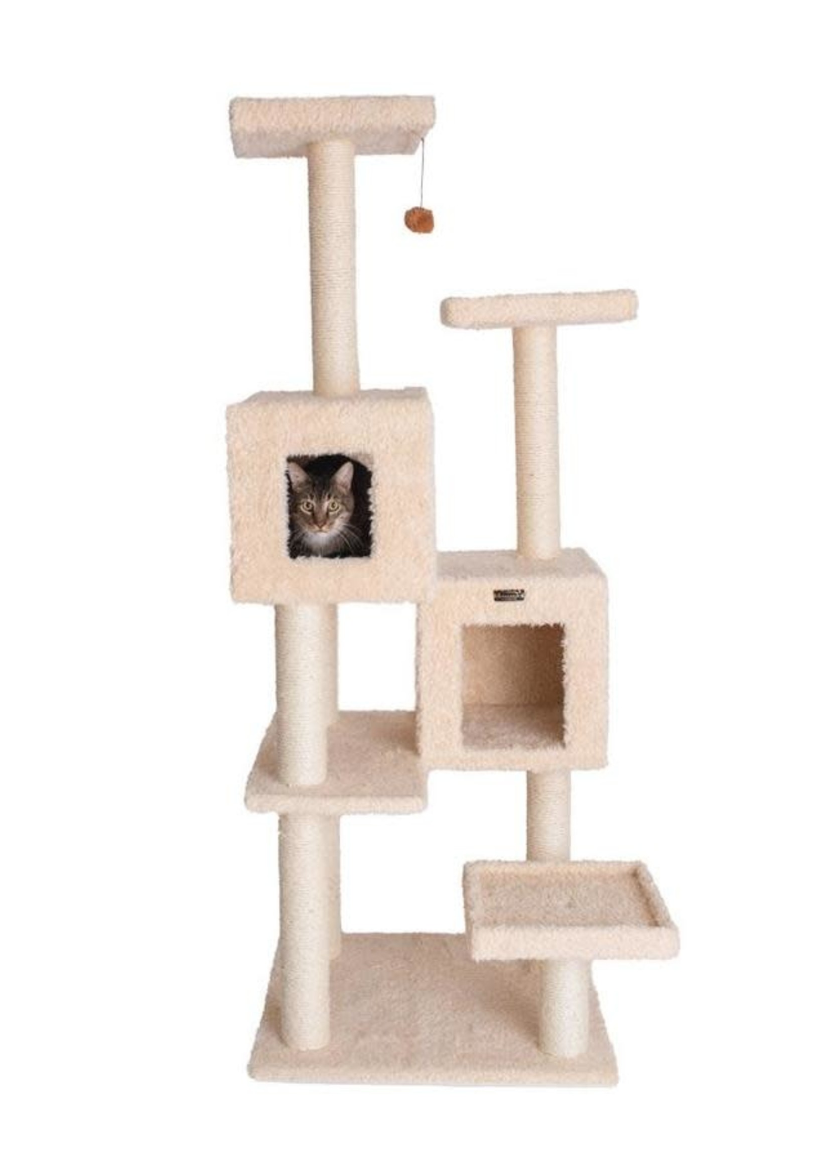 Armarkat Armarkat Multi-Level Cat Tree w/Two Condos, Perches