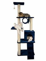 Armarkat Armarkat 71" Navy Cat Tower w/Scratching