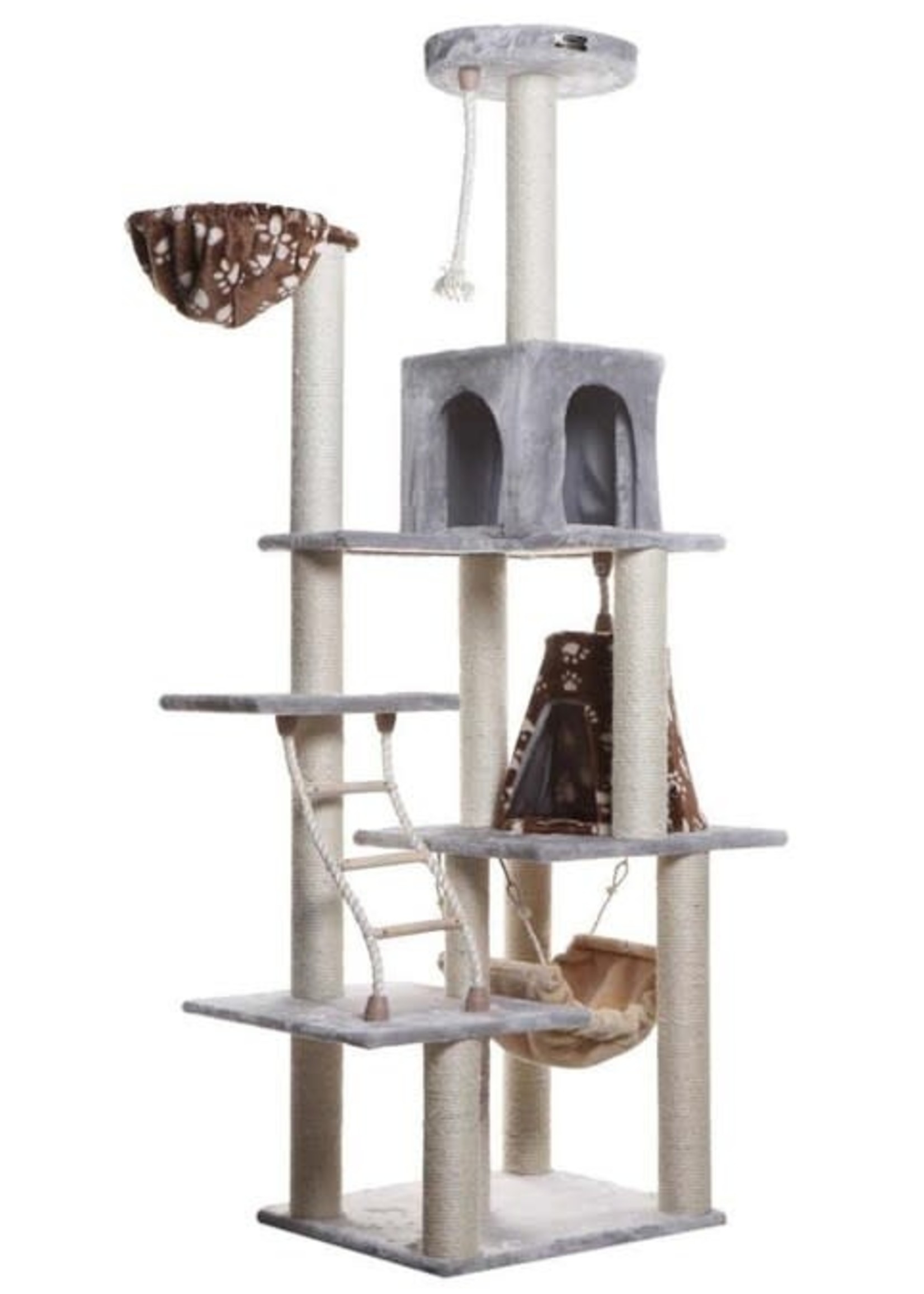 Armarkat Armarkat 78" Cat Climber Play House w/Lounge Basket