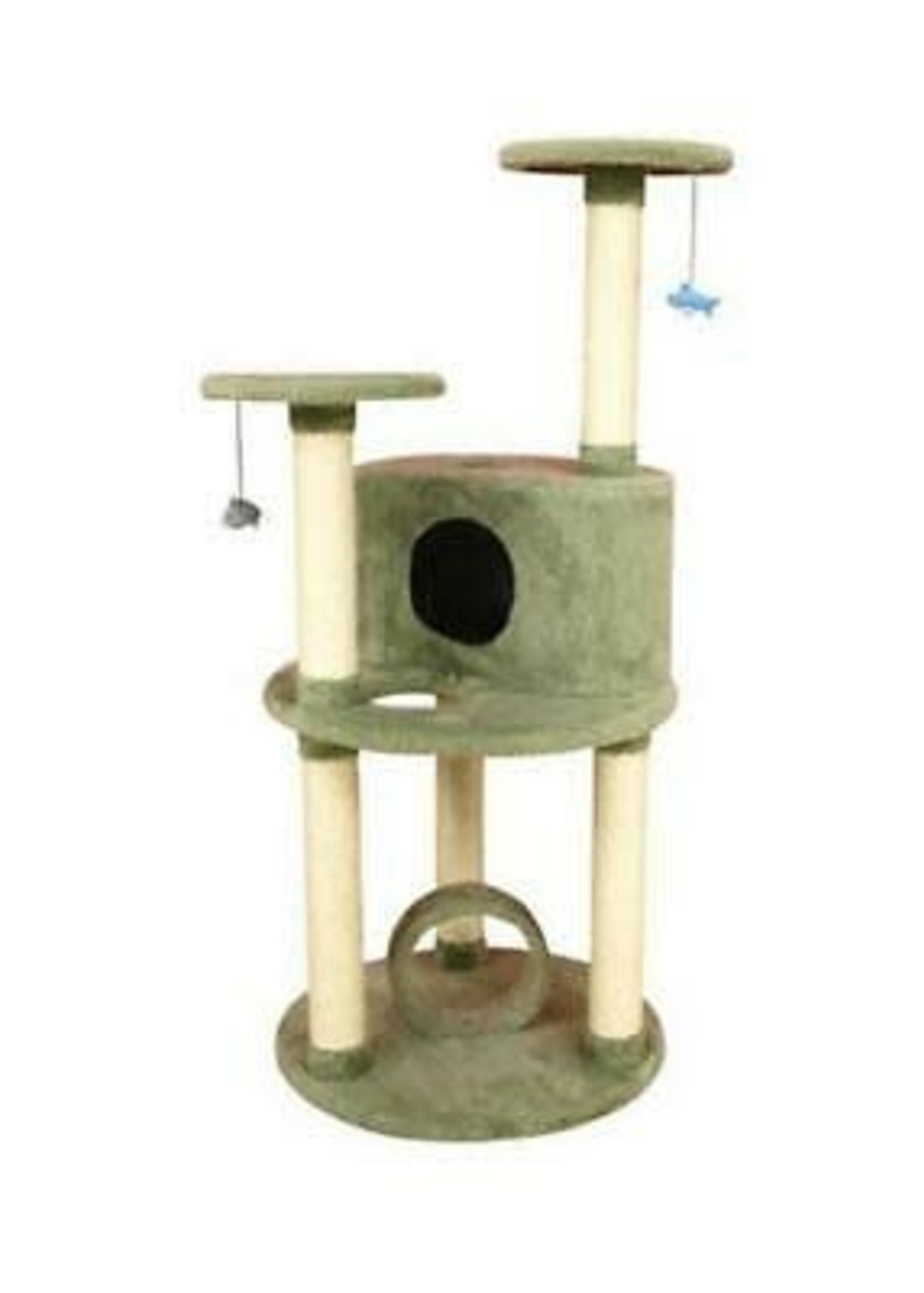 Armarkat Armarkat 60" Multi-Level Cat Condo w/Sisal Covered Scratcher