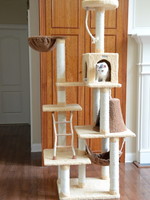 Armarkat Armarkat 70" Cat Tree w/Scratch & Hammock