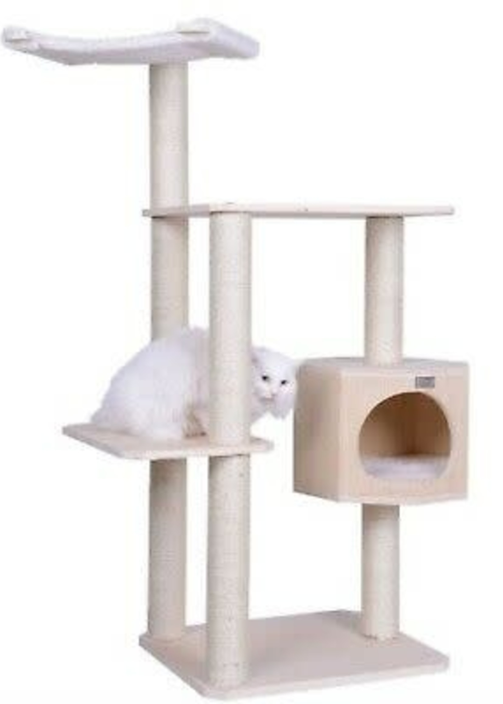 Armarkat Armarkat 54" Premium Scots Pine Cat Tree w/Three Levels, Perch, Condo