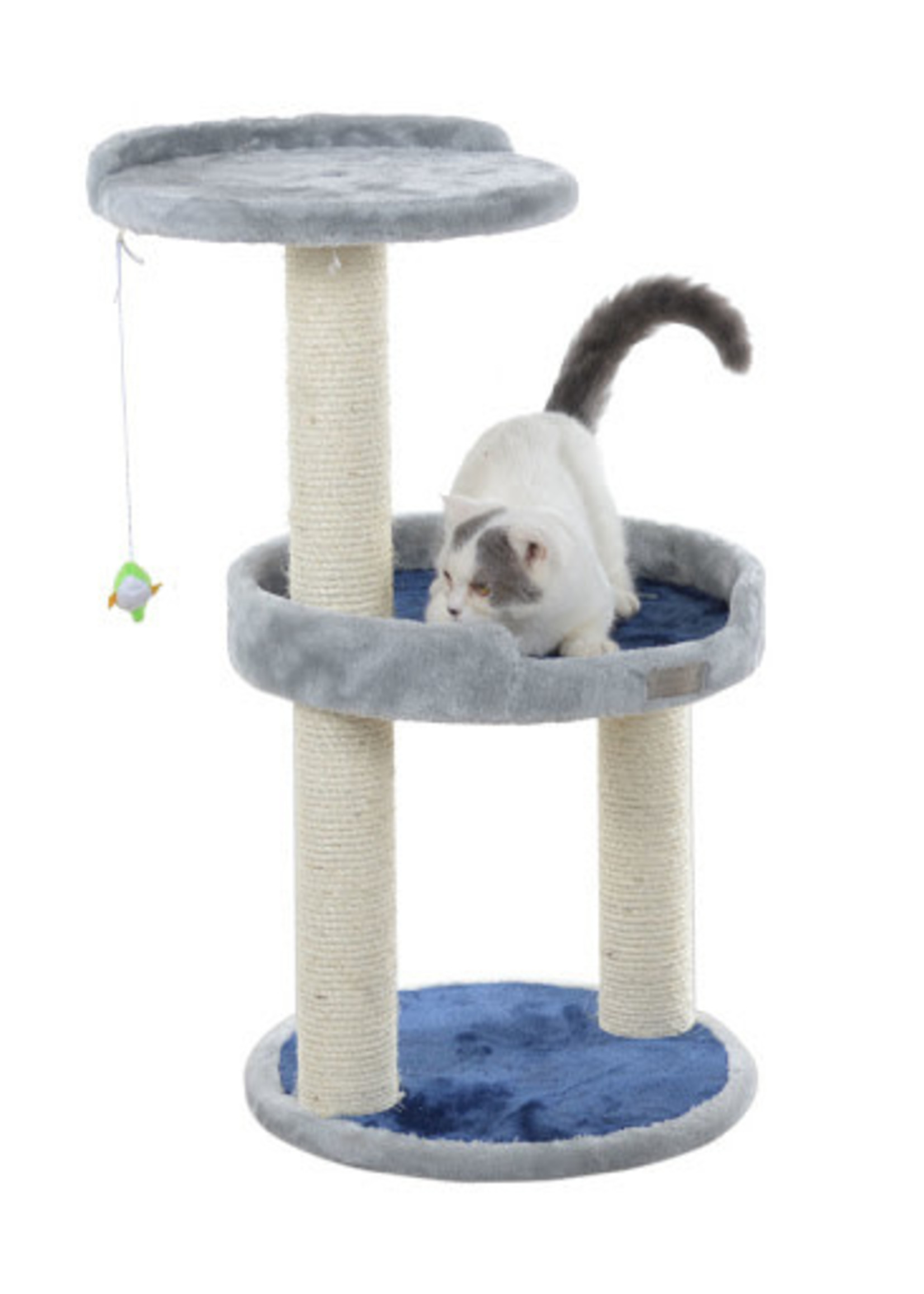 Armarkat Three-level compact scratcher, x2905, Gray W Plush Perch