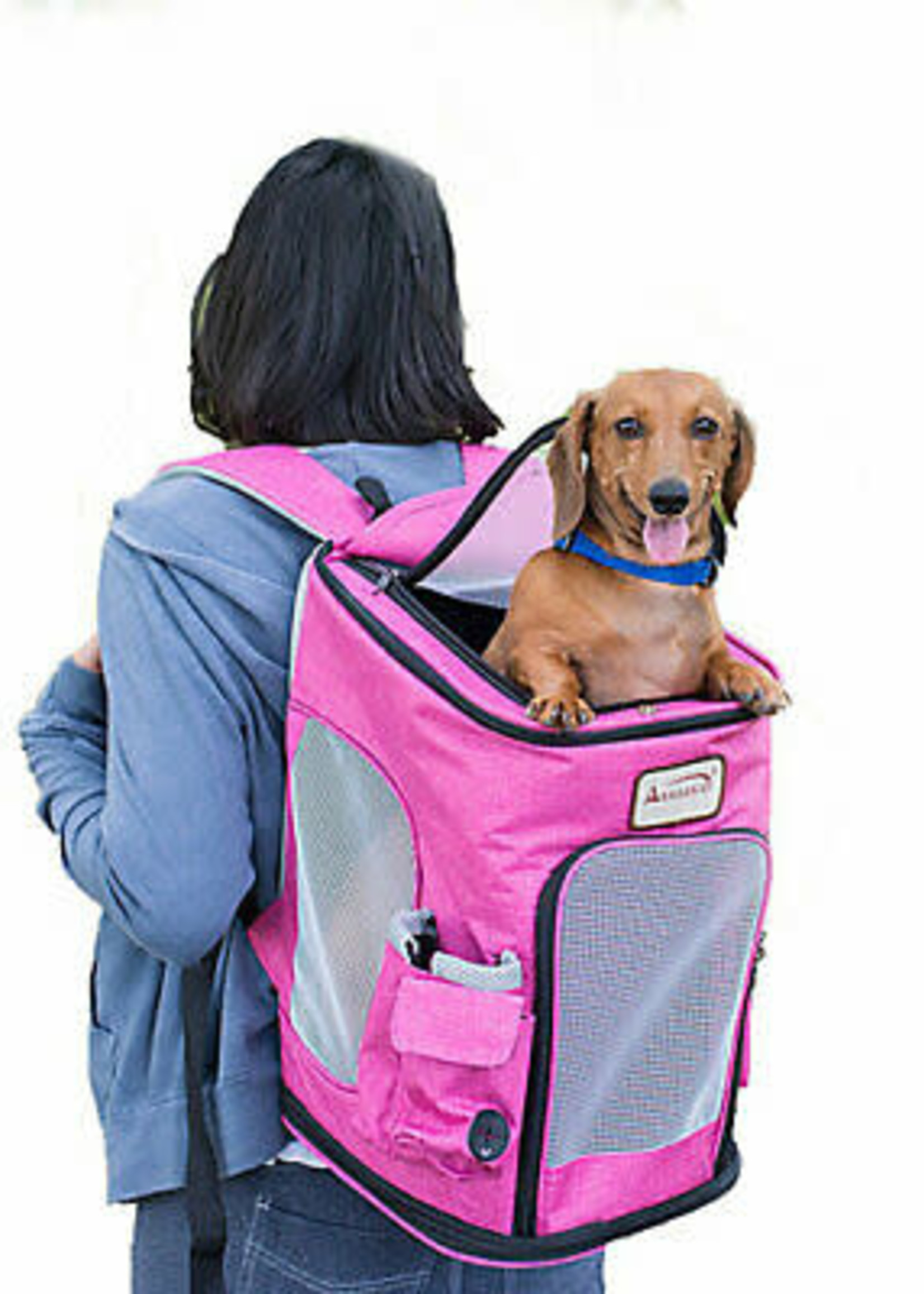 Armarkat Armarkat Pets Backpack Pet Carrier Pink/Gray
