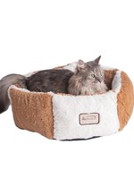 Armarkat Armarkat Cat Bed For Indoor Cats And Extra Small Dogs, Brown/Ivory