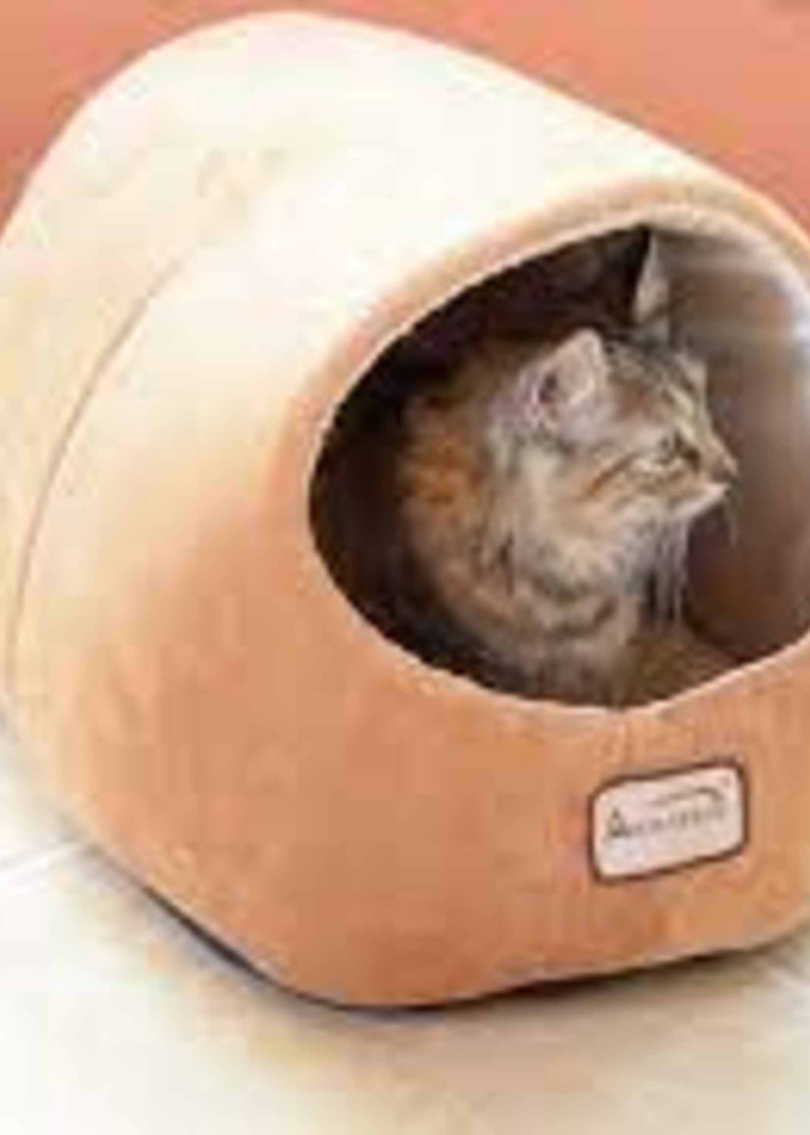 Armarkat Armarkat Cat Bed Cave Shape, Brown/Ivory