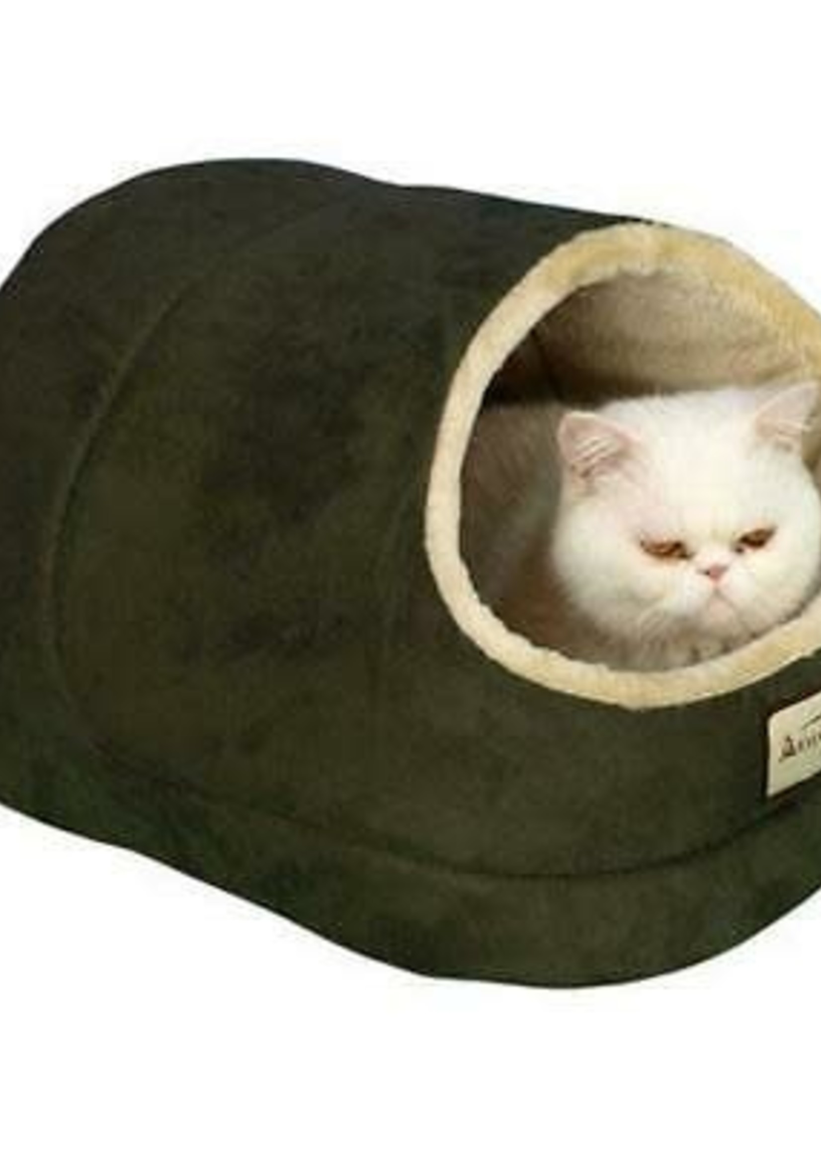 Armarkat Armarkat 18"x 12.5"x 11.5" Faux Suede Cat Bed and Cave Sage Green