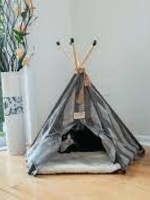 Armarkat Armarkat Cat Bed Teepee Style w/Striped Pattern