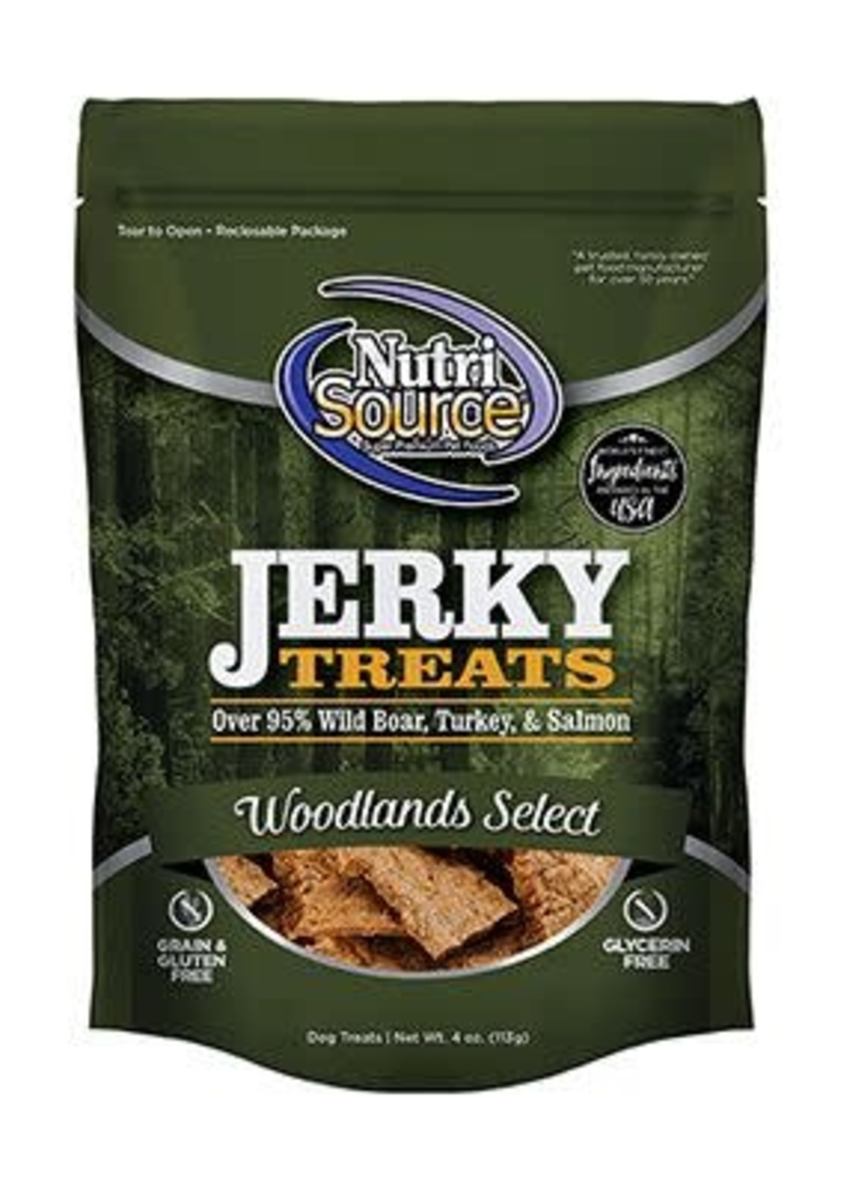 Nutrisource Nutrisource Woodlands Select Jerky 4 oz