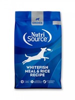 Nutrisource Nutrisource Choice Whitefish Meal & Rice Dry Dog Food 30lbs