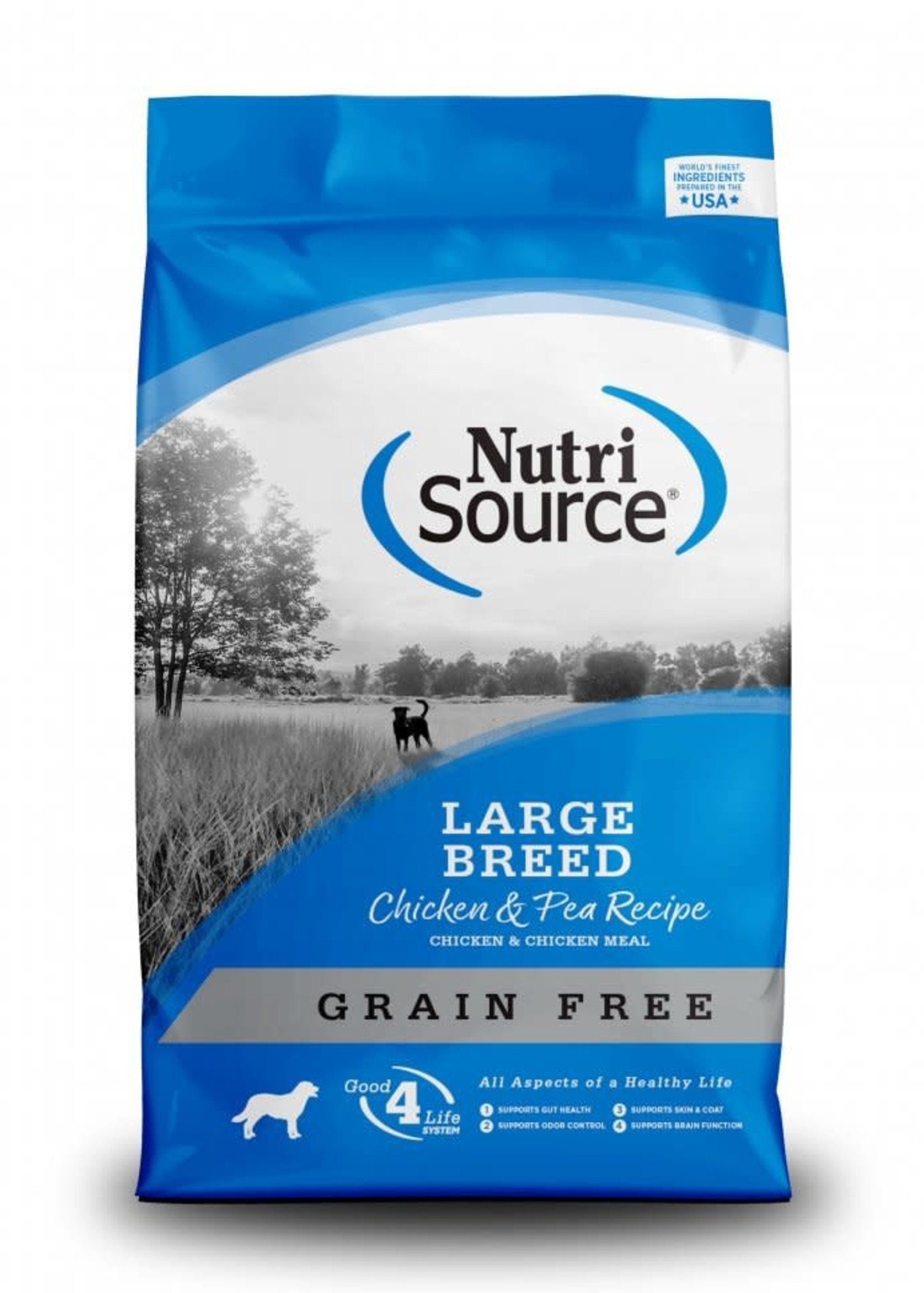 Nutrisource Nutrisource Grain-Free Large Breed Chicken & Pea Dry Dog Food 30lbs