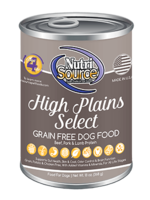 Nutrisource Nutrisource Grain-Free High Plains Select Wet Dog Food 13oz