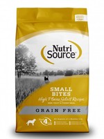 Nutrisource Nutrisource Grain-Free High Plains Small Bites Dry Dog Food 15lbs