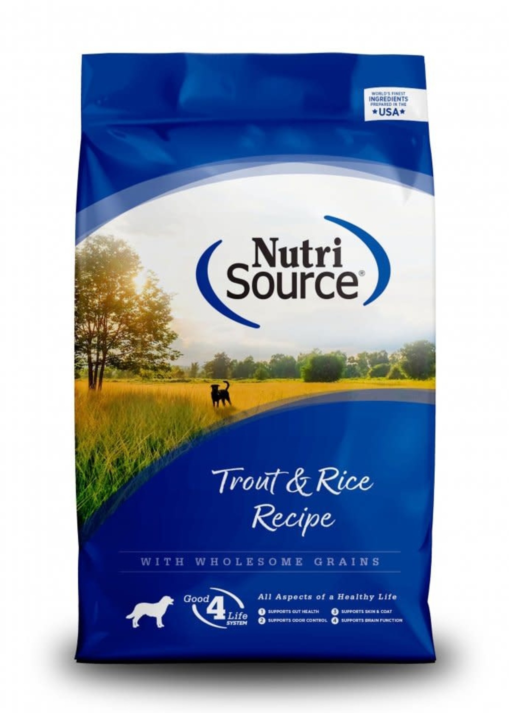 Nutrisource Nutrisource Trout & Rice Dry Dog Food 5lbs