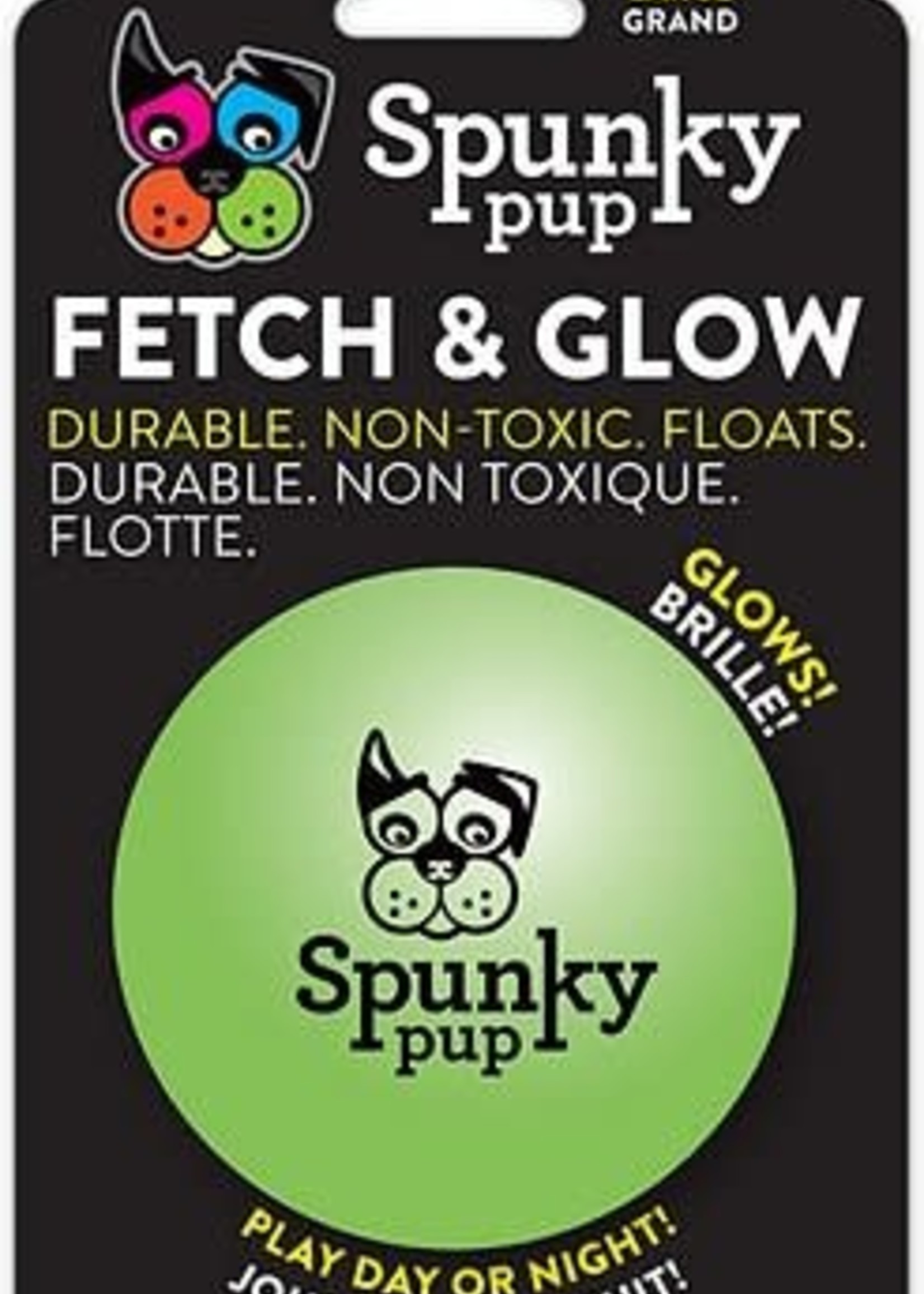 Spunky Pup Spunky Pup Fetch & Glow Lg Ball