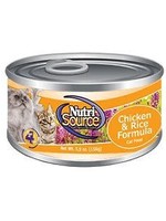 Nutrisource NutriSource Grain Inclusive Chicken & Rice Wet Cat Food 5oz