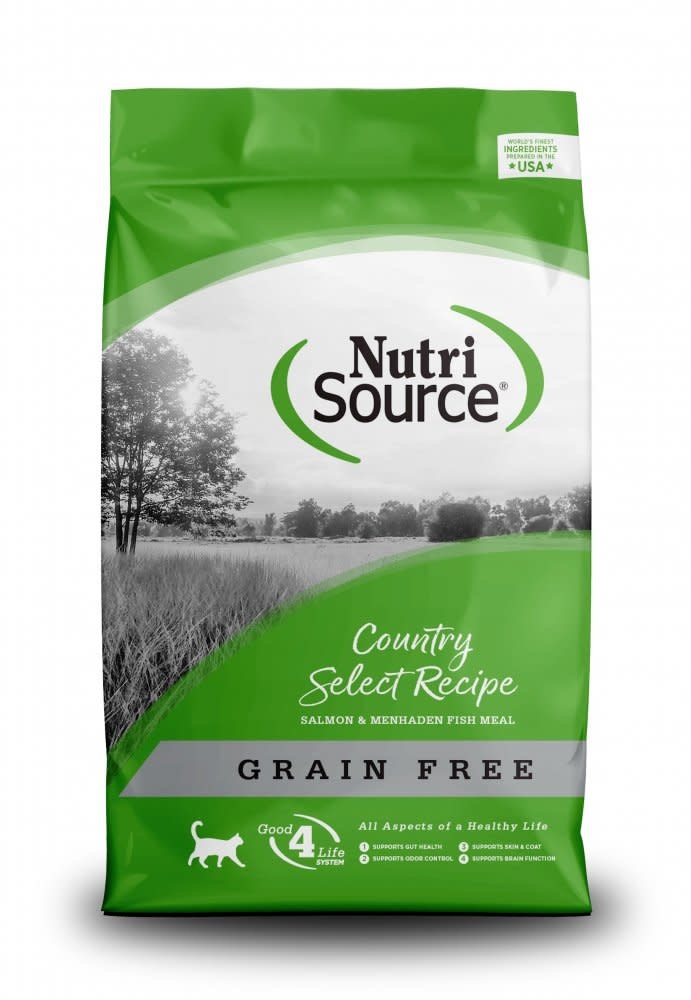 NutriSource GF Country Select Dry Cat Food 15lbs - The HindQuarters Pet ...