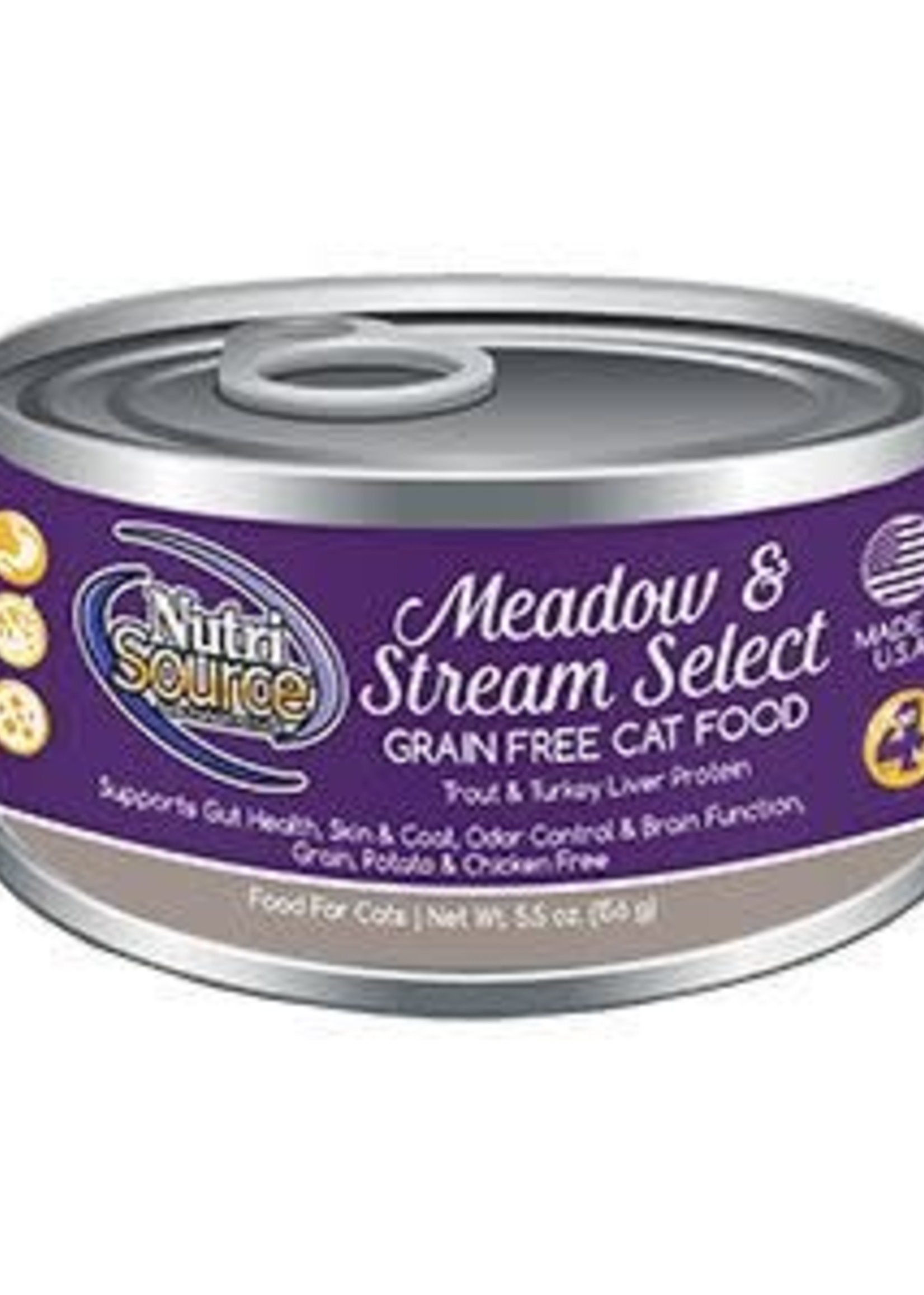 Nutrisource NutriSource Grain-Free Meadow & Stream Select Wet Cat Food 5.5oz