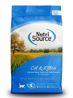 Nutrisource NutriSource Cat & Kitten Chicken, Salmon &  Liver Dry Cat Food 16lbs