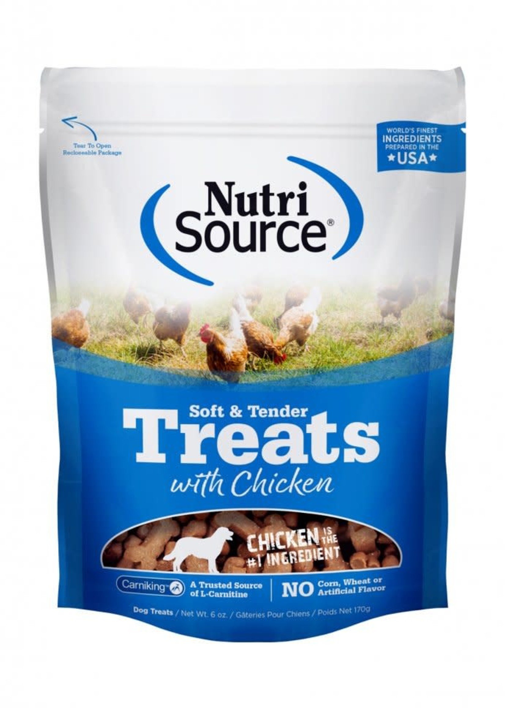 Nutrisource NutriSource Soft & Tender Chicken Treats 14oz