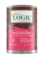 Nature's Logic Nature's Logic Pork Wet Dog Food 13.2oz Case