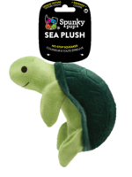 Spunky Pup Spunky Pup Sea Plush Turtle Small