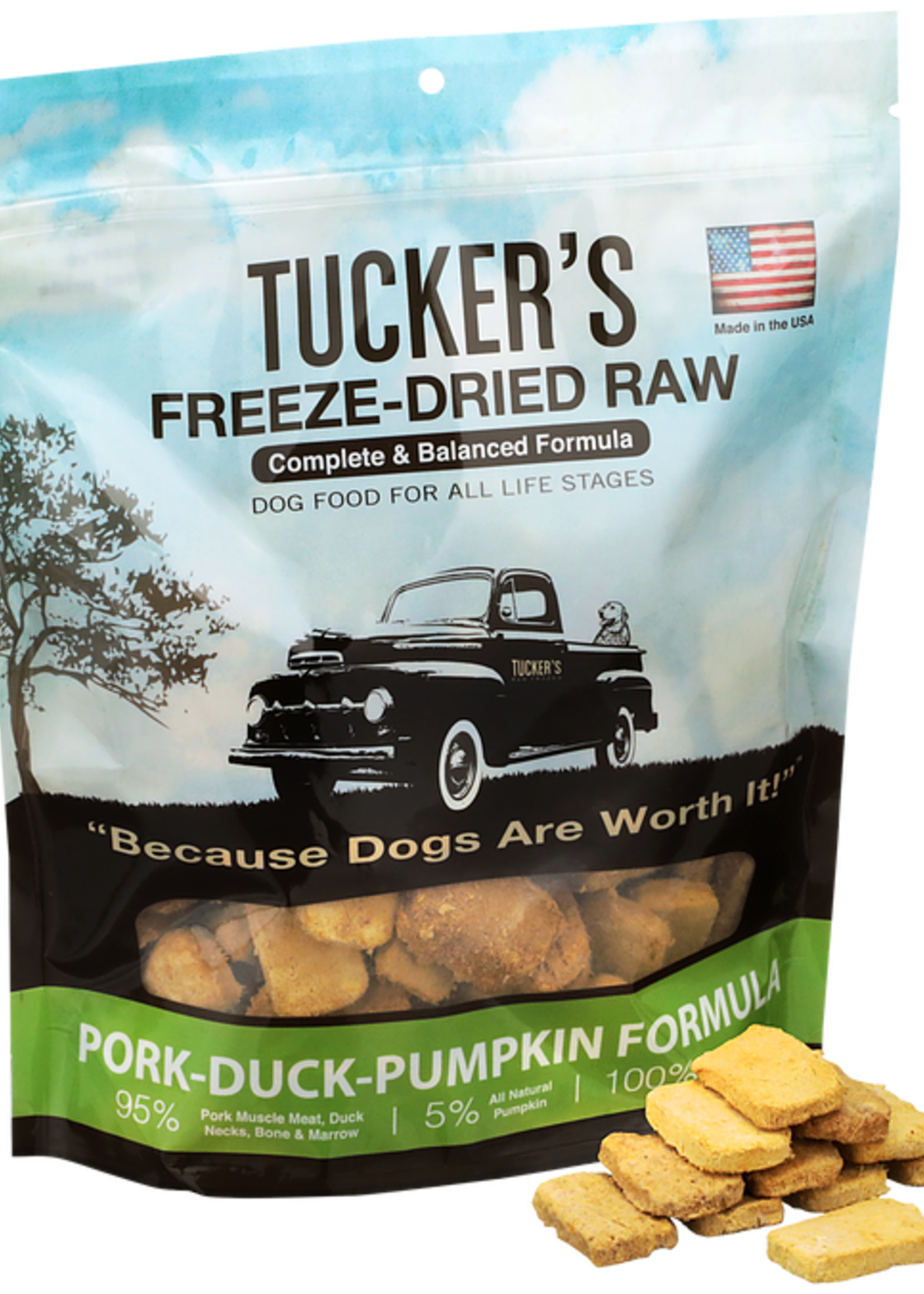 Tucker's Tucker's Freeze Dried Pork & Duck 14 oz.