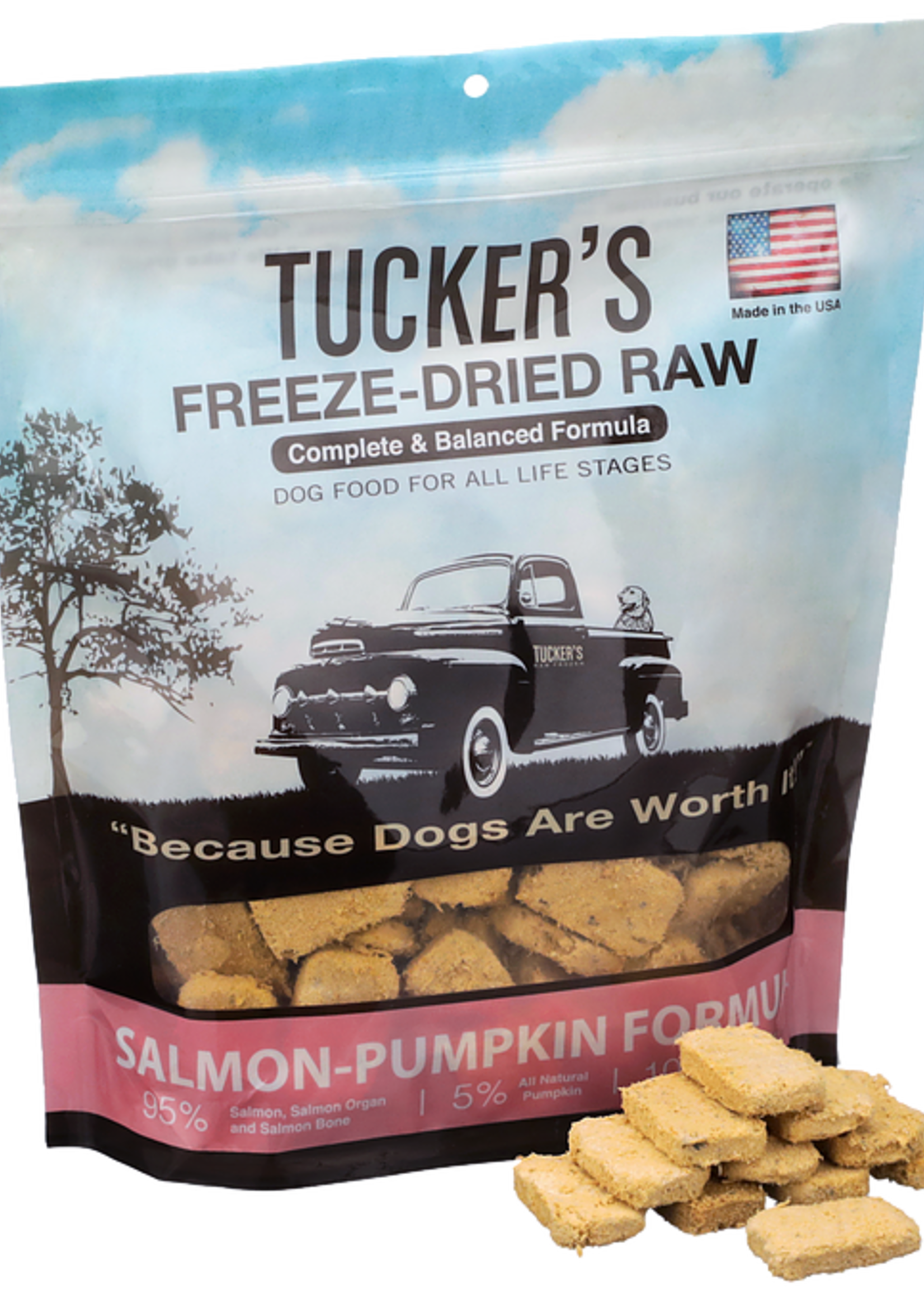 Tucker's Tucker's Freeze Dried Salmon & Pumpkin 14 oz.