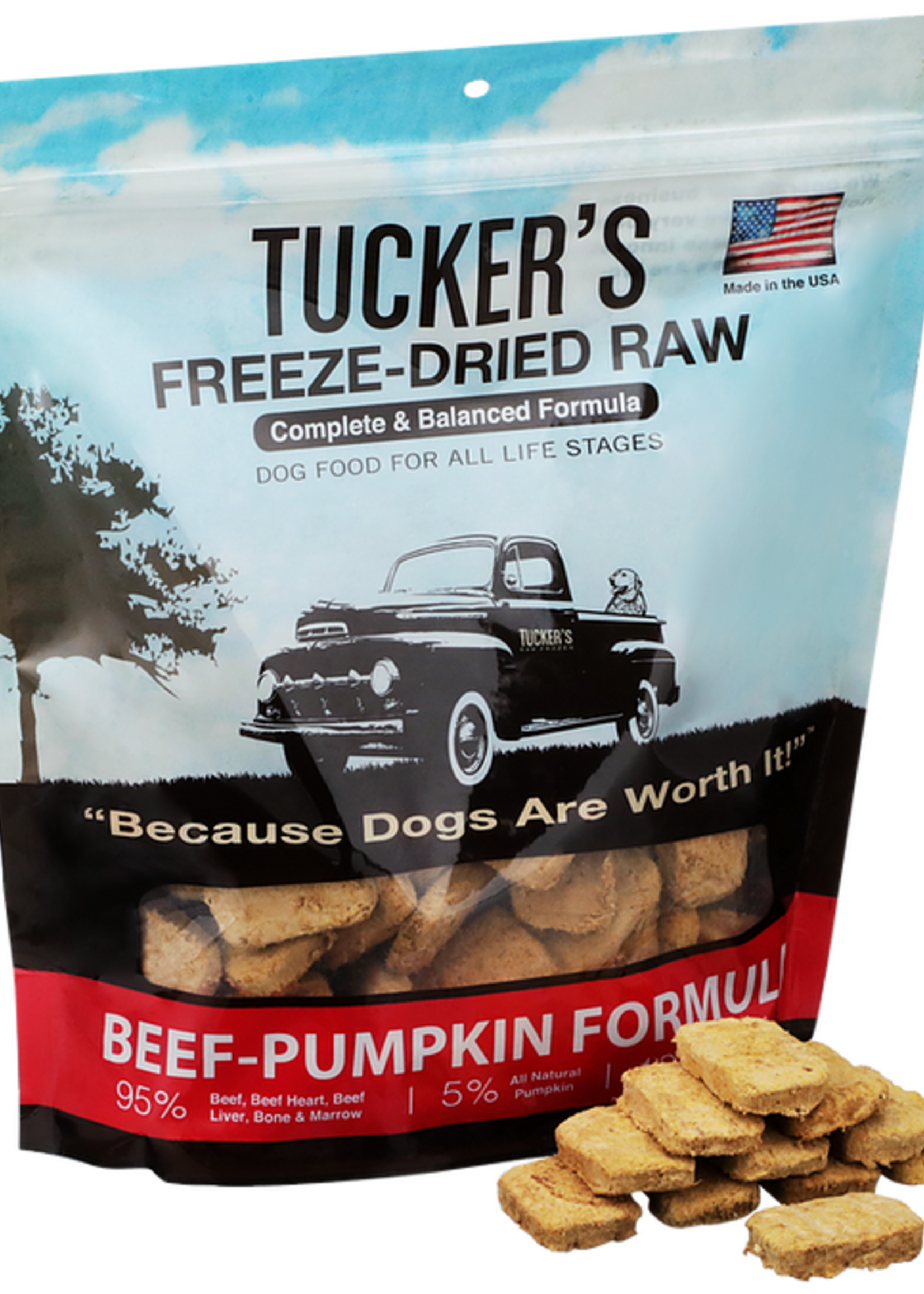 Tucker's Tucker's Freeze Dried Beef & Pumpkin 14 oz.