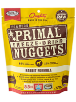 Primal Primal Dog Freeze Dried Rabbit  Nugget 14 oz.
