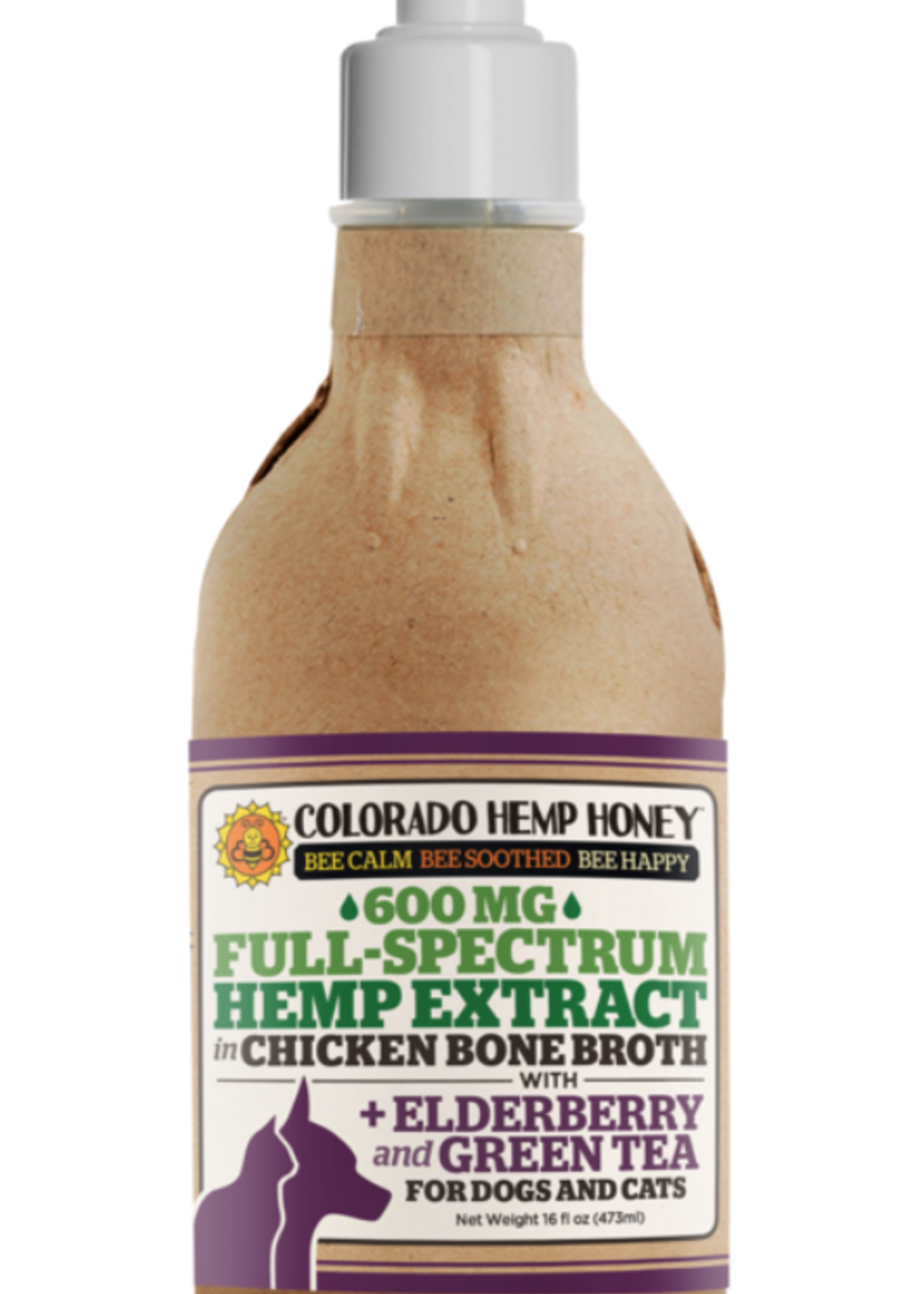 Colorado Hemp Honey Hemp Honey 600 mg Chicken Bone Broth