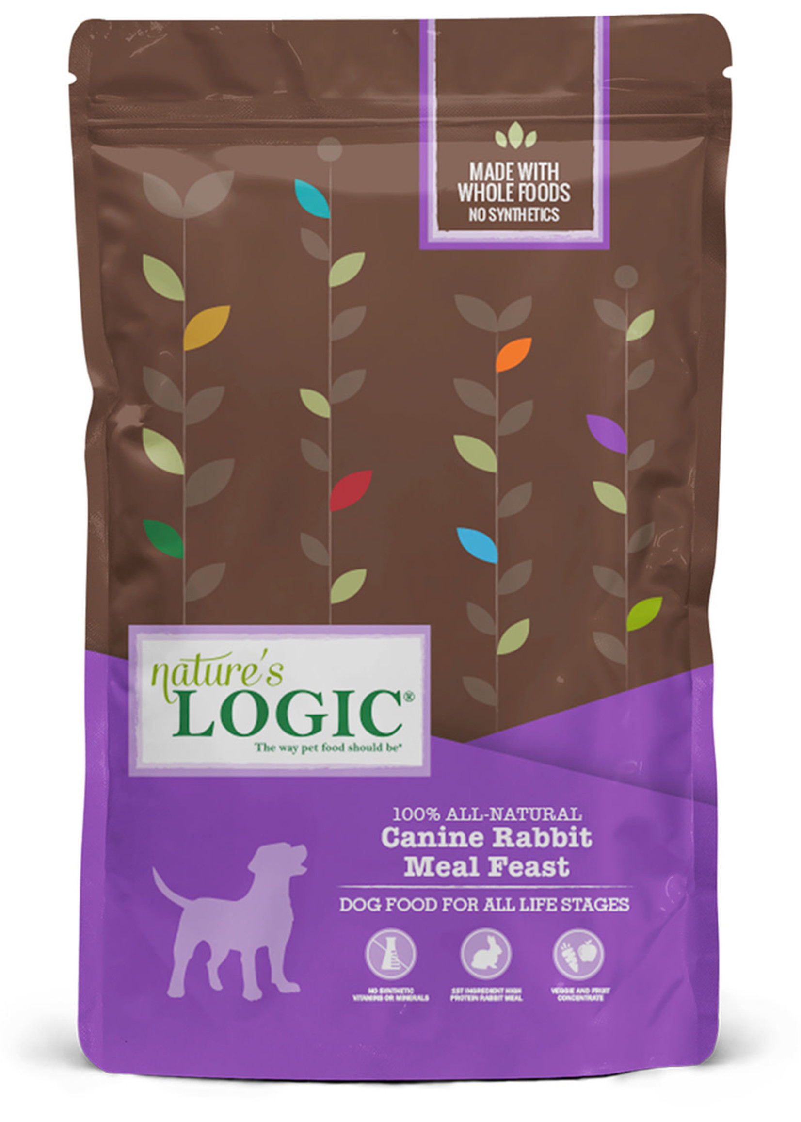 Nature's Logic Nature's Logic Rabbit Meal Feast Dry Dog Food 25lbs