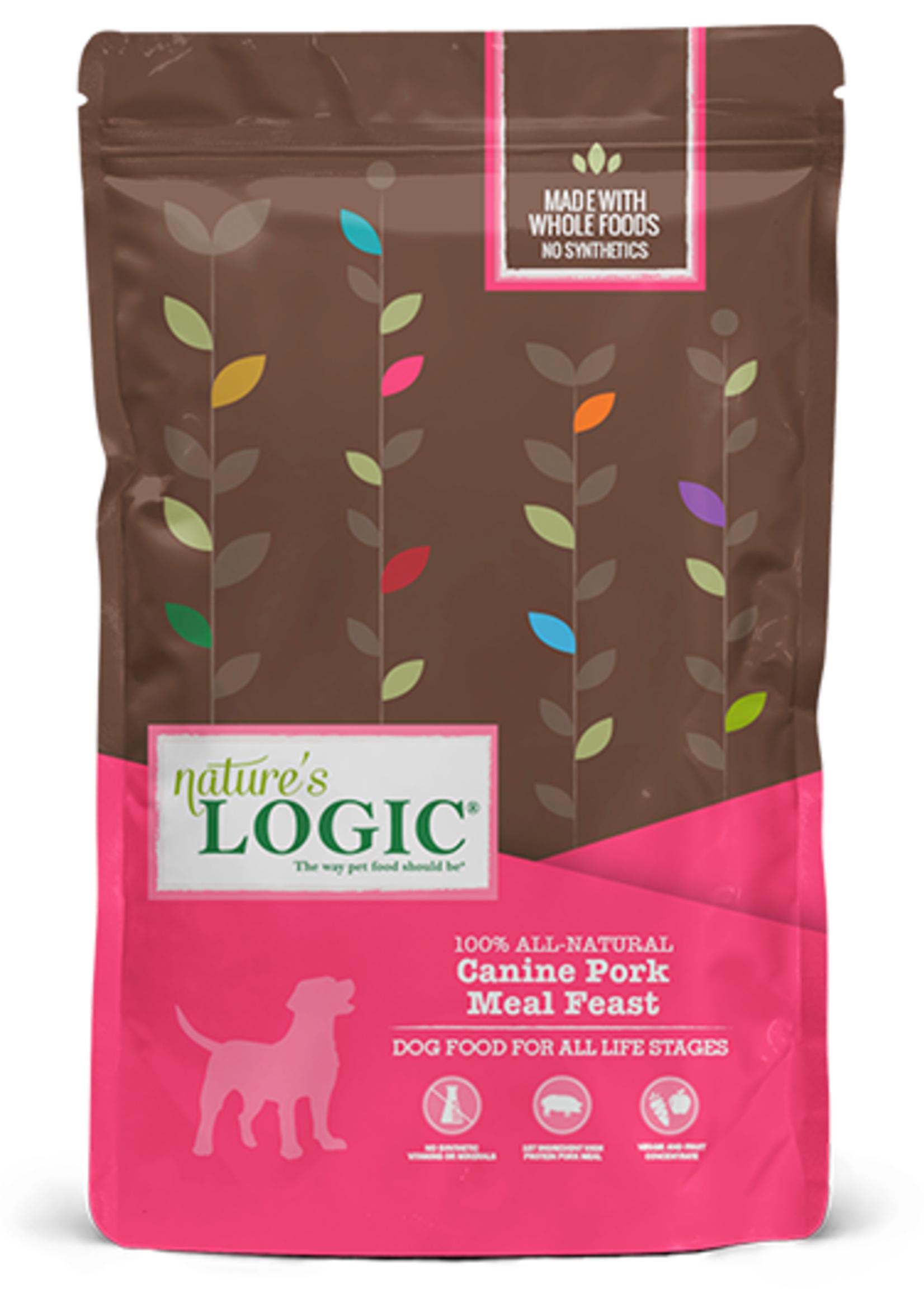 Nature's Logic Nature's Logic Pork Meal Feast Dry Dog Food 25lbs