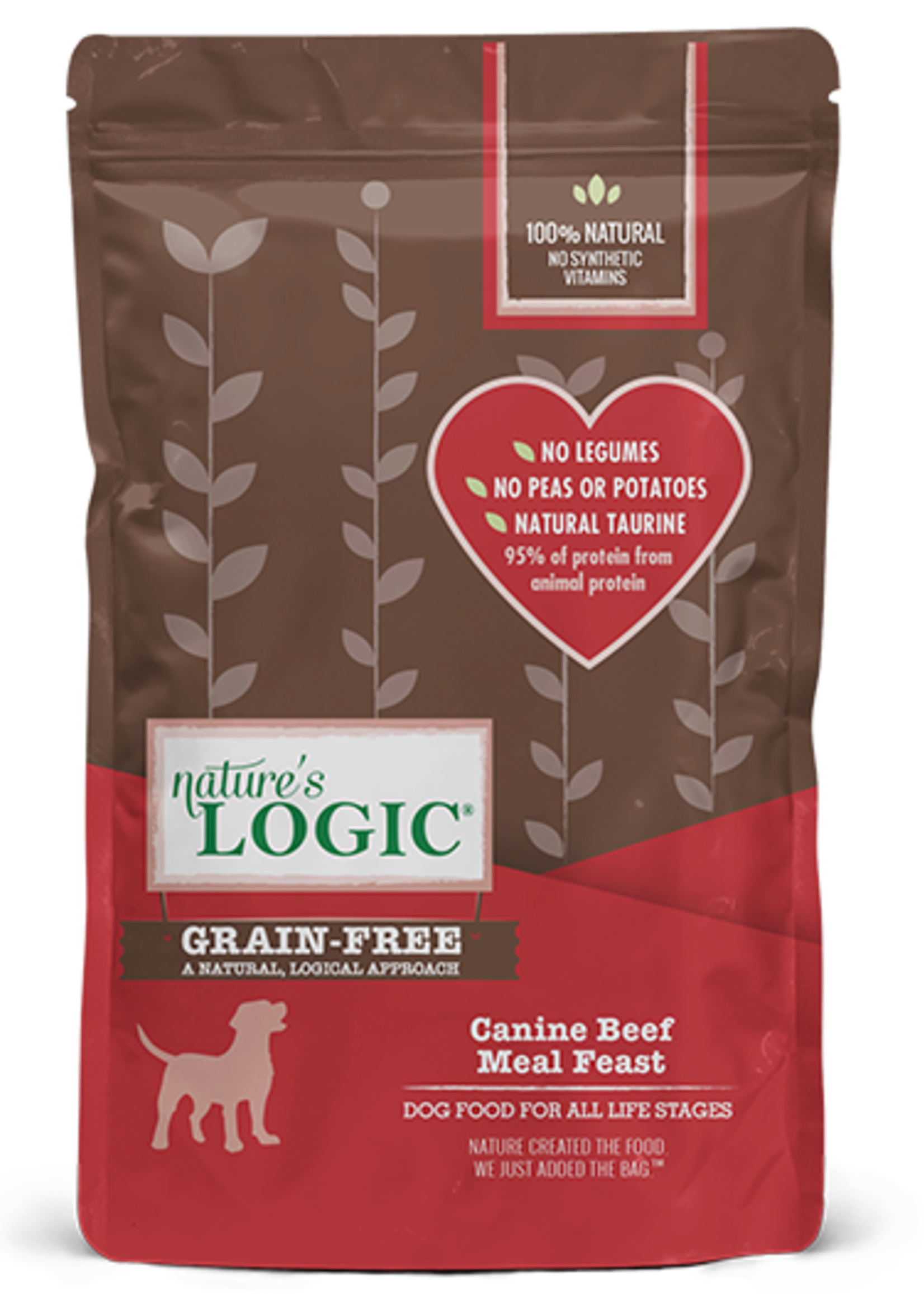Nature's Logic Nature's Logic Canine Beef Meal Feast Grain-Free Dry Dog Food 25lbs