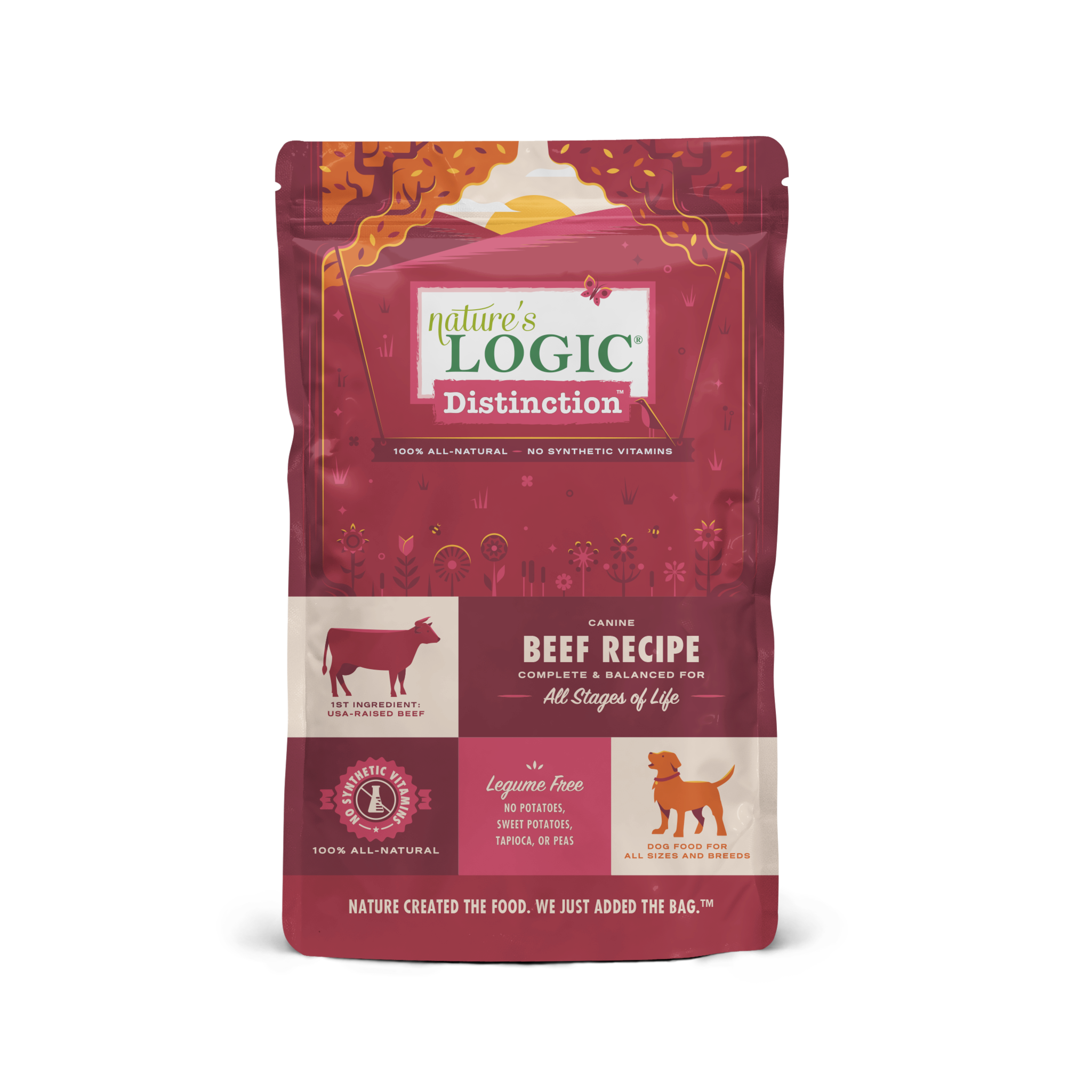 Nature's Logic Distinction Beef 24lb Dry Dog Food The HindQuarters