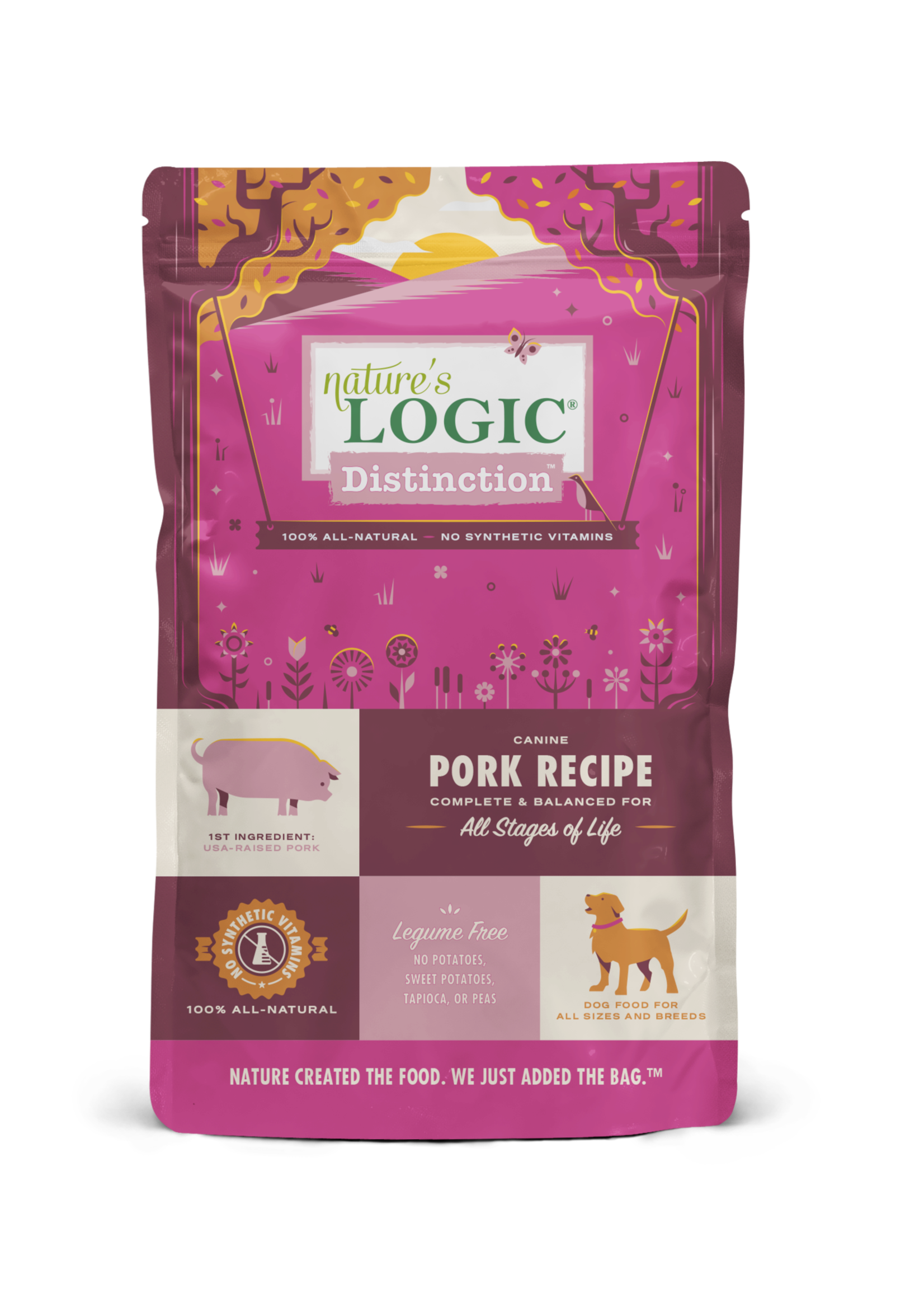 Nature's Logic Nature's Logic Distinction Pork Dry Dog Food 12lbs