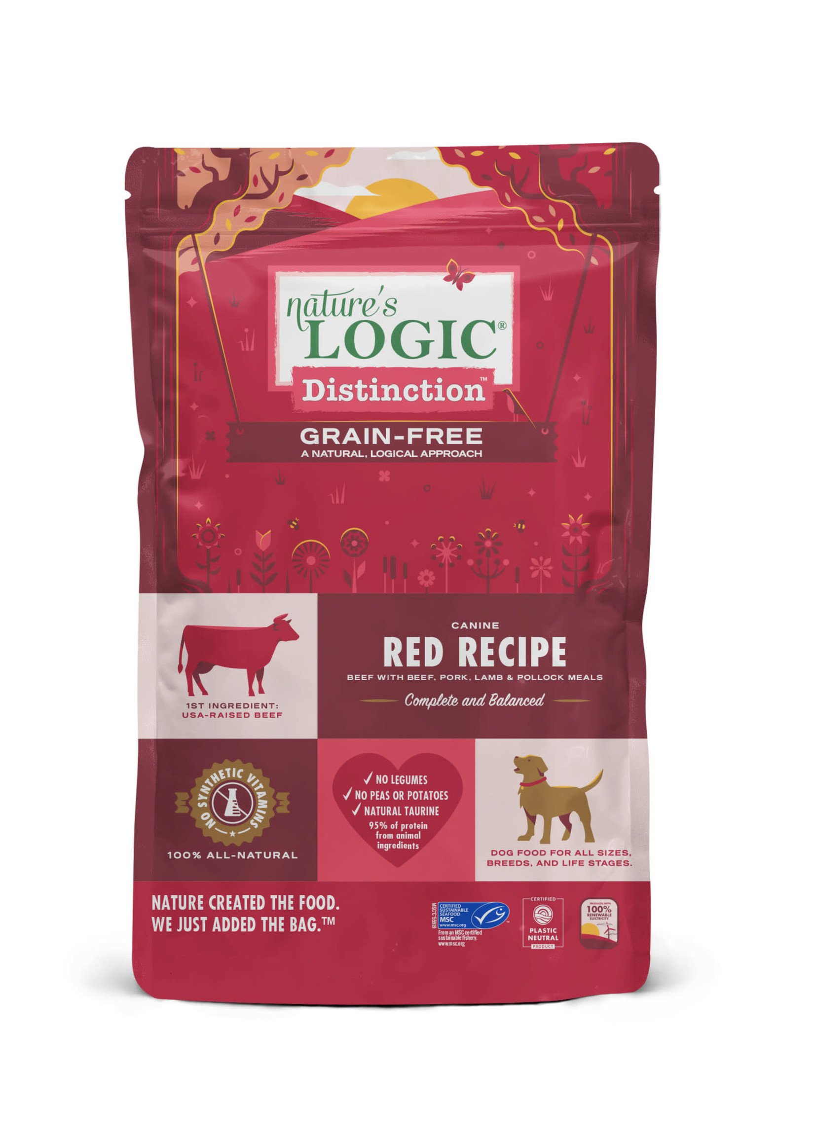 Nature's Logic Nature's Logic Distinction Grain-Free Red Dry Dog Food 4.4lbs