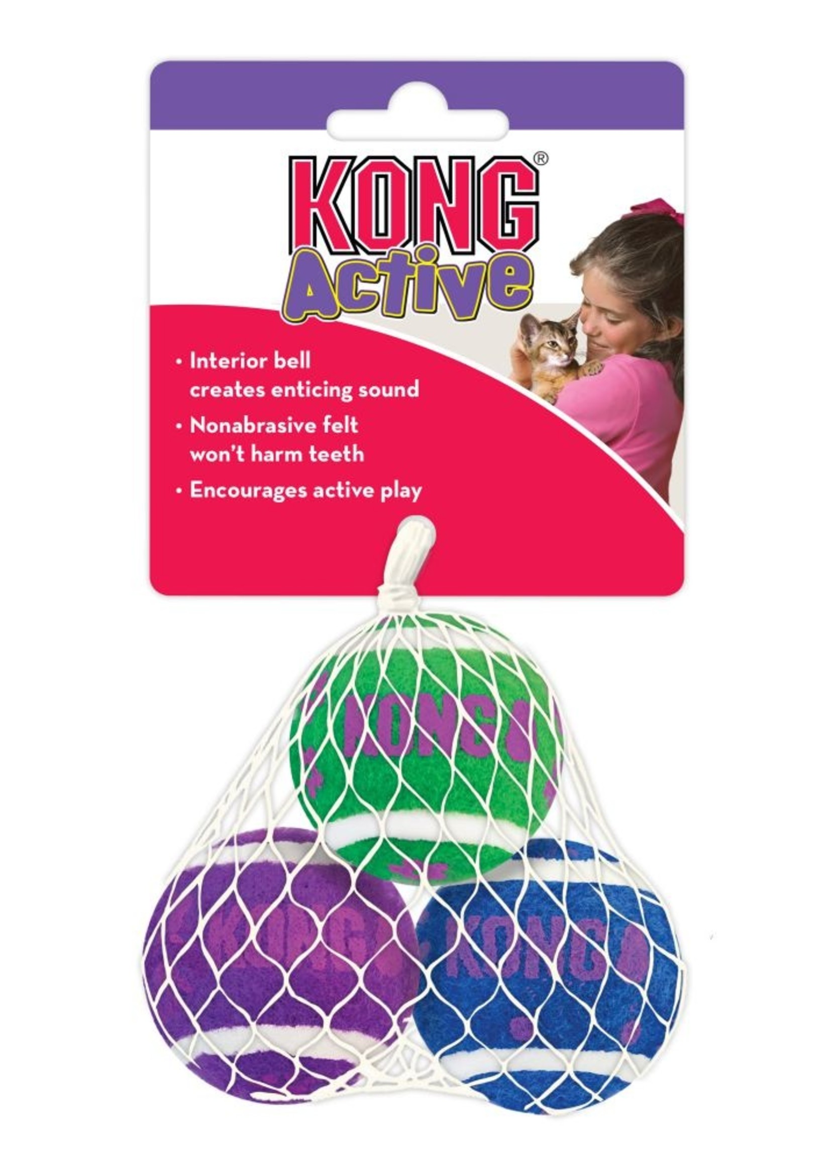 Kong Kong Cat Active Tennis Ball