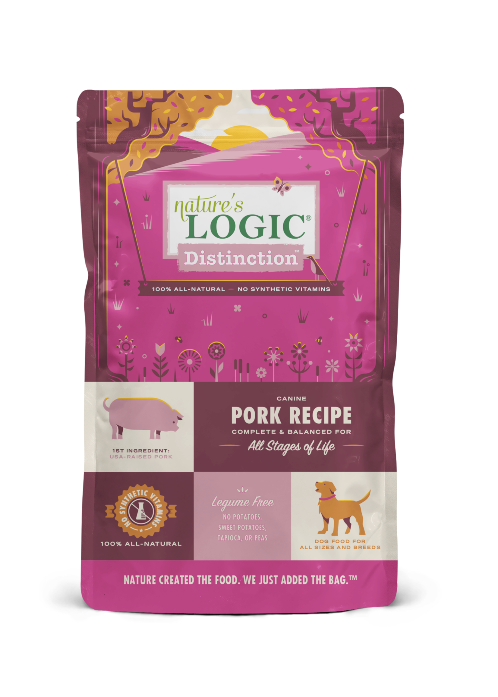 Nature's Logic Nature's Logic Distinction Pork Dry Dog Food 4.4lbs