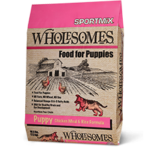 sportmix wholesomes chicken meal & rice dog food