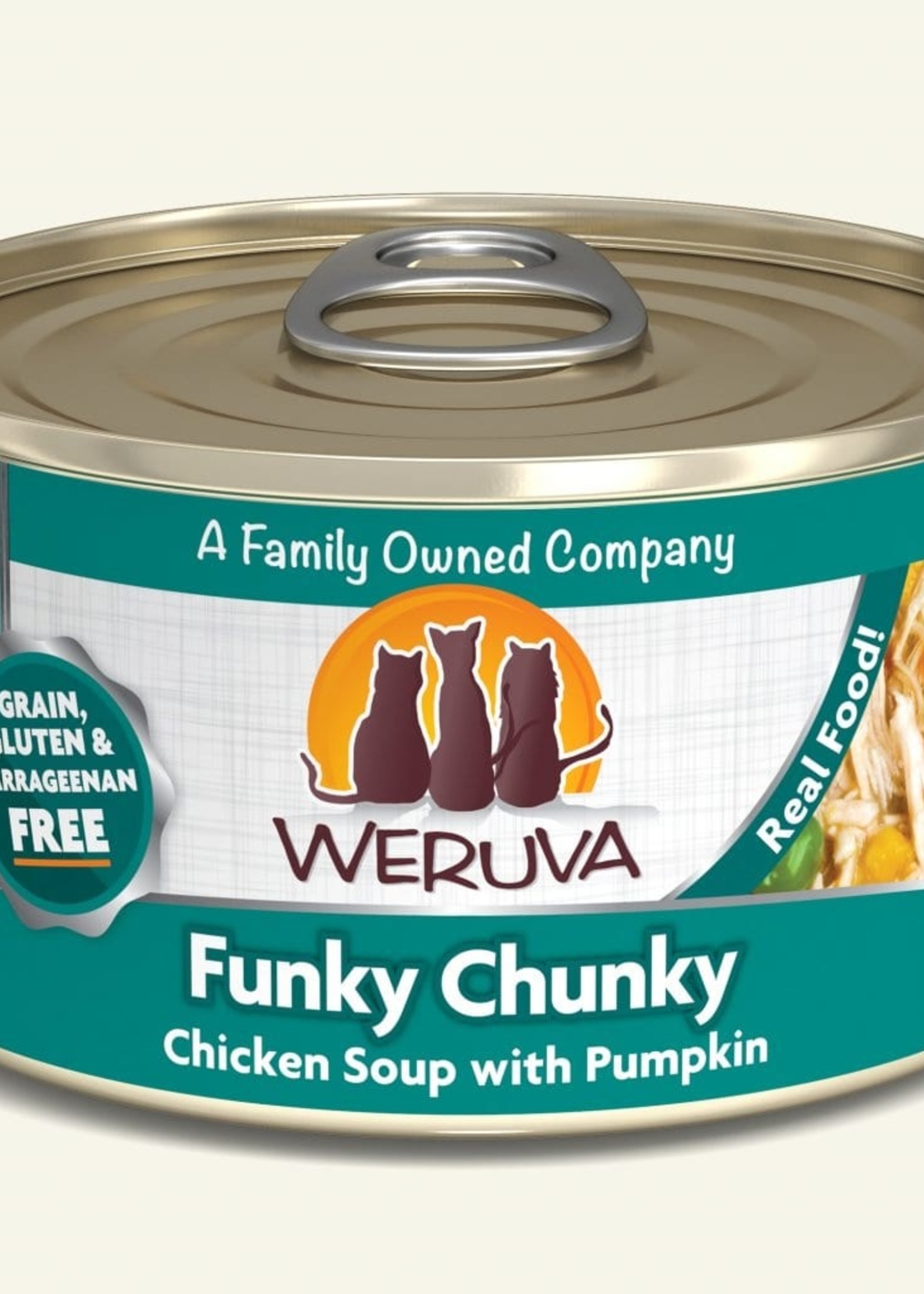 Weruva Weruva Classic Funky Chunky  3oz Case Wet Cat Food