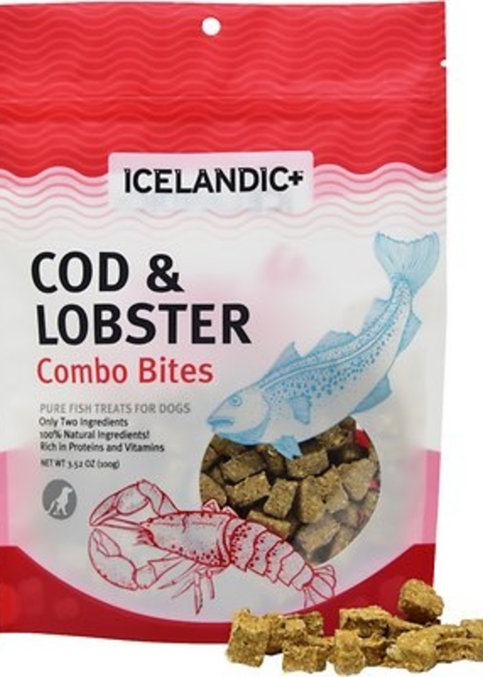 Icelandic+ Icelandic Cod & Lobster Combo Bites 3.5 oz