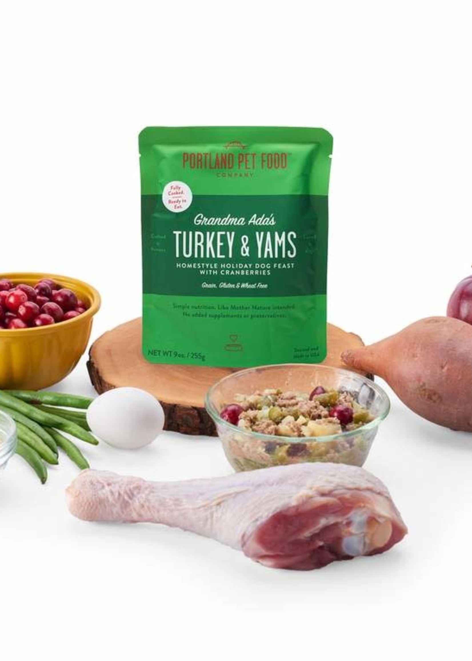 Portland Pet Portland Pet Grandma Ada's Turkey & Yams  9 oz