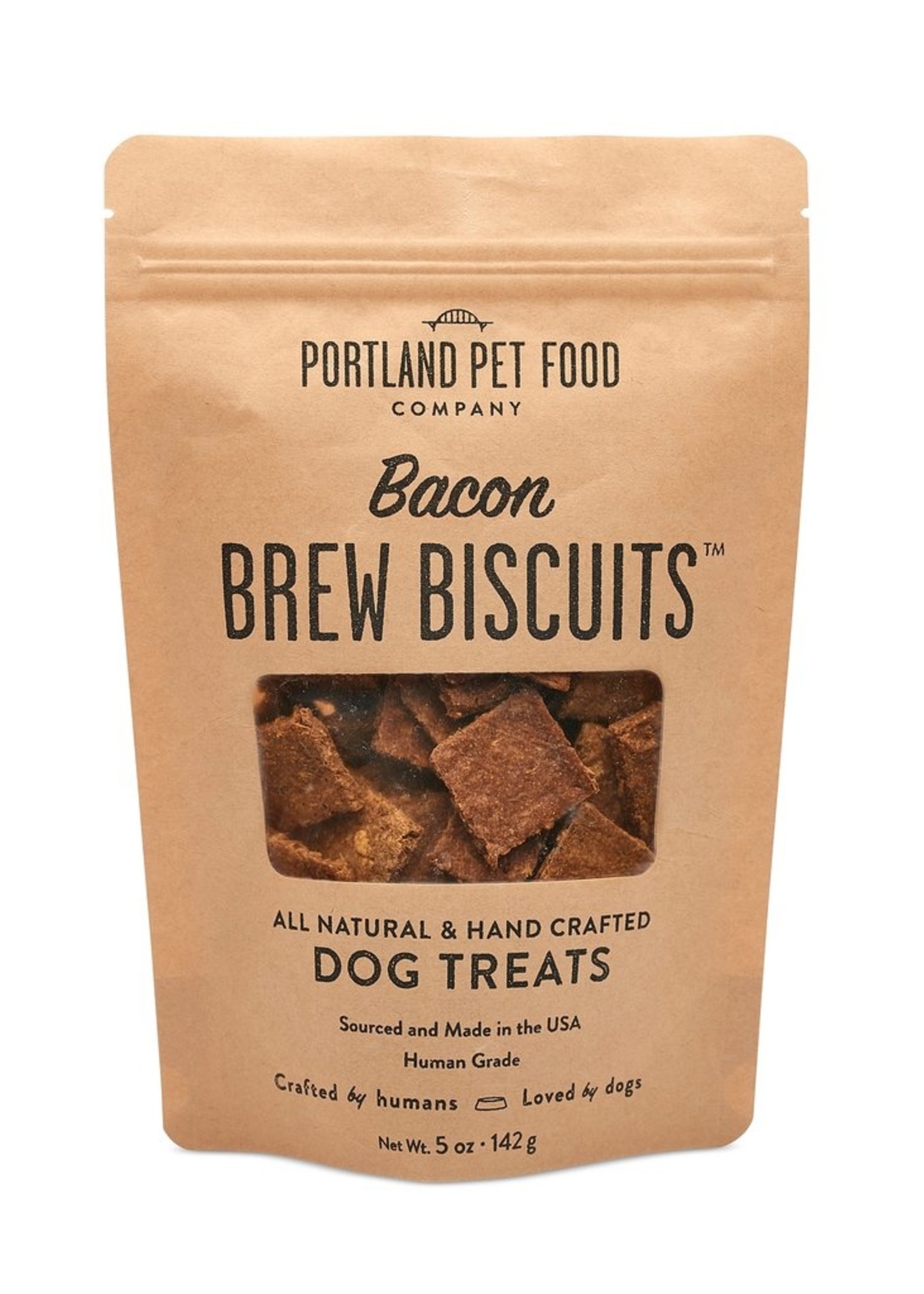 Portland Pet Food Company Portland Pet Bacon Brew Biscuits 5 oz