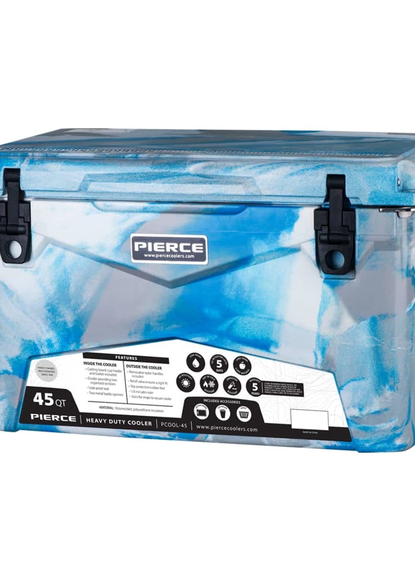 Pierce Arrow Cooler 45qt. Blue Camo