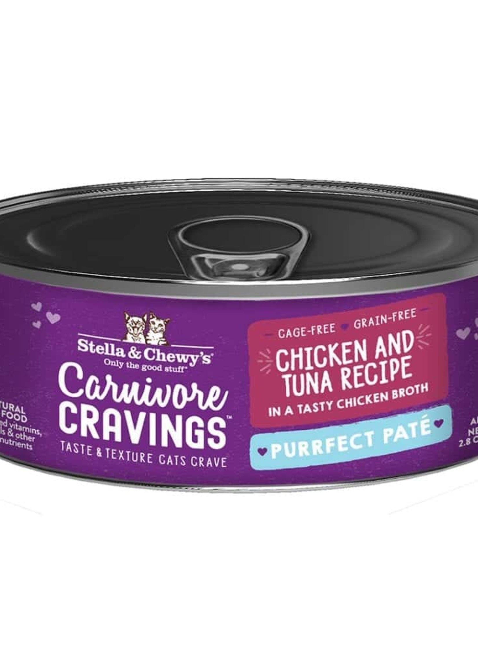 Stella & Chewy's Stella & Chewy's Pate Chicken & Tuna 8/5.2 oz Case