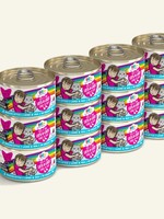 Weruva B.F.F. OMG Lots-O-Luck! Duck & Tuna in Gravy Wet Cat Food 2.8oz Case