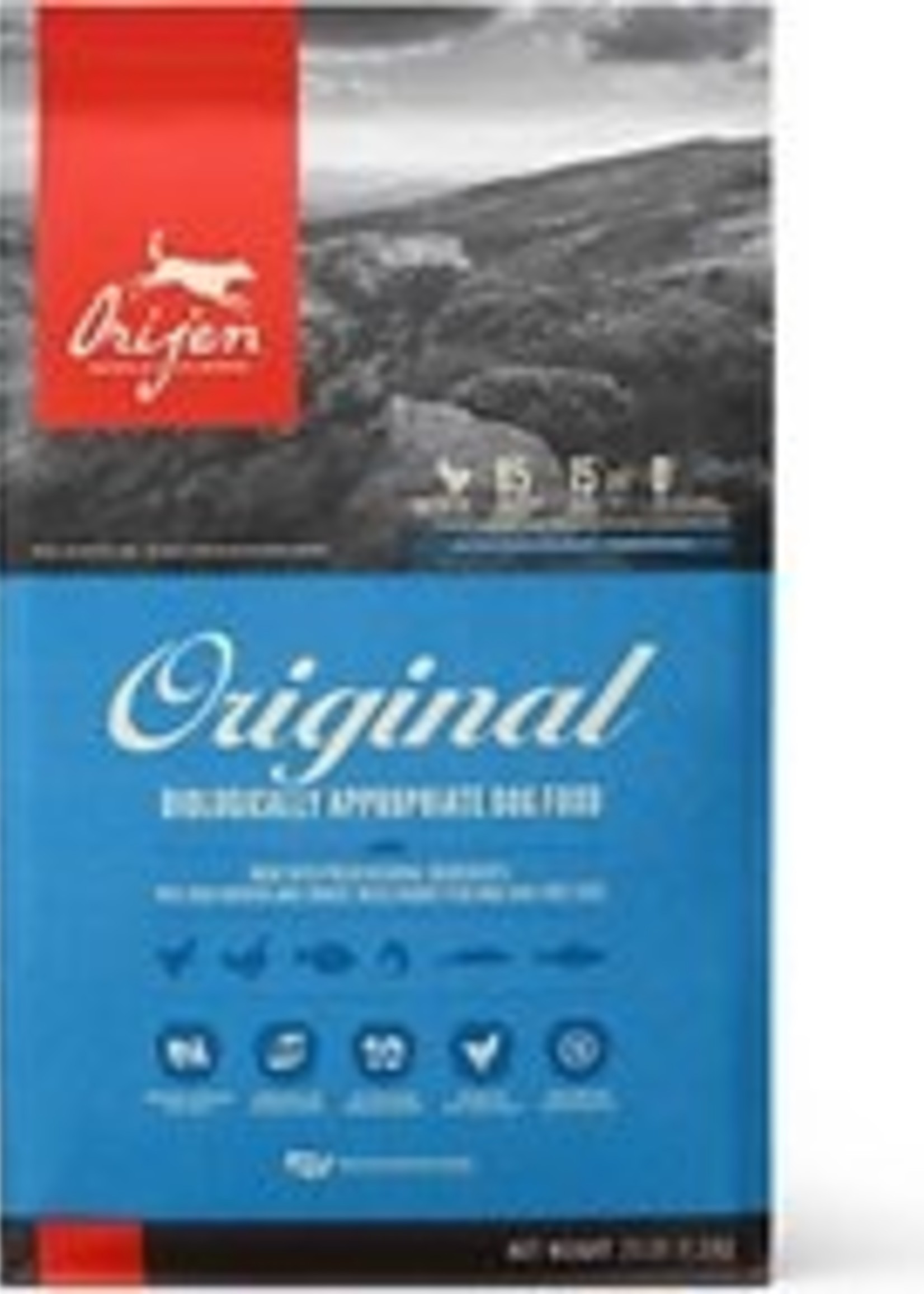 Acana Orijen Original Dry Dog Food 25lb